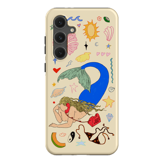 Mermaid Salad Cream Printed Phone Cases Samsung Galaxy S24 FE / Armoured by Easty Beasty - The Dairy
