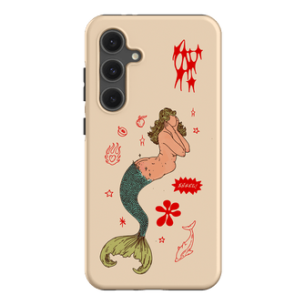 Mimi Cream Printed Phone Cases Samsung Galaxy S24 FE / Armoured by Easty Beasty - The Dairy
