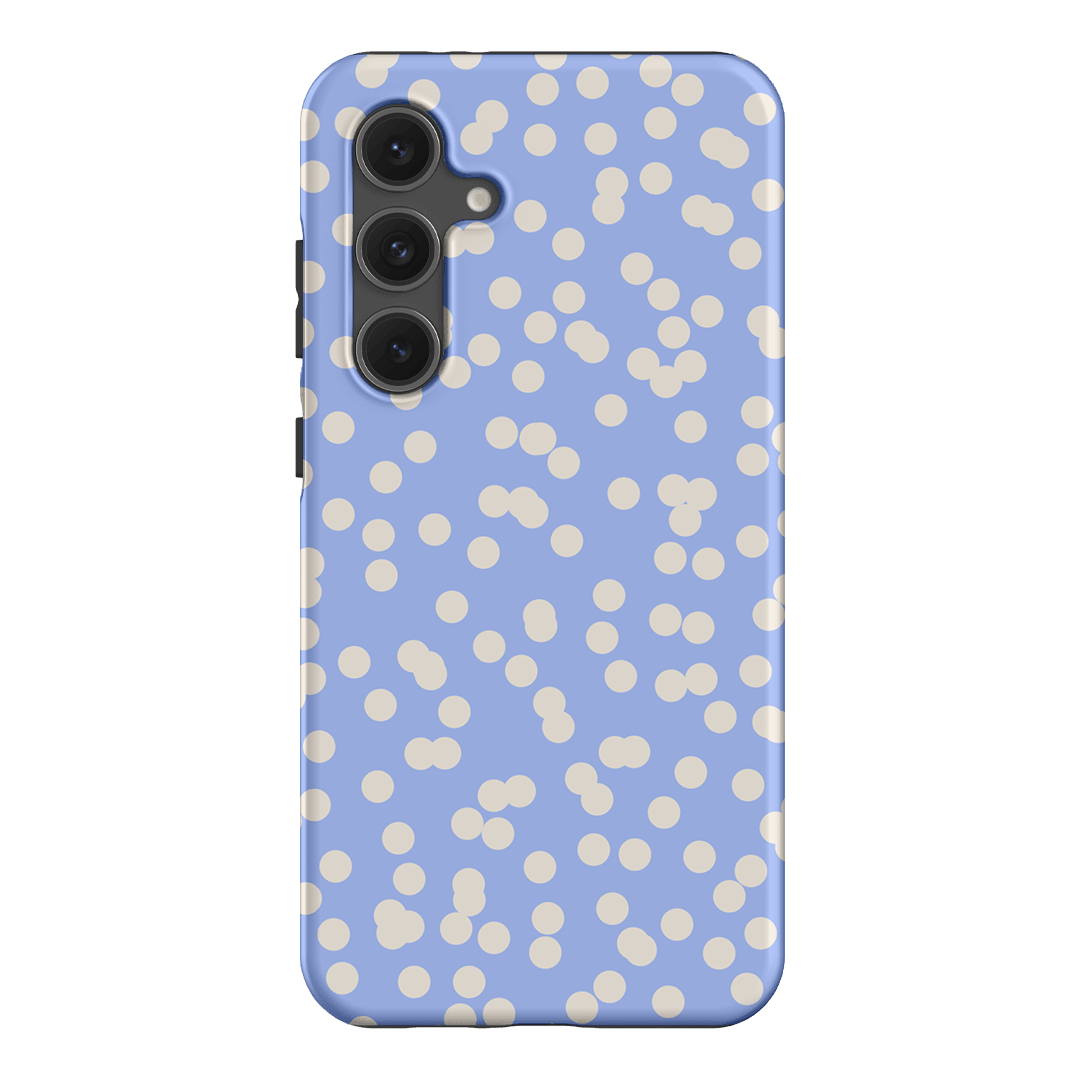Mini Confetti Periwinkle Salt Printed Phone Cases Samsung Galaxy S24 FE / Armoured by Veronica Tucker - The Dairy
