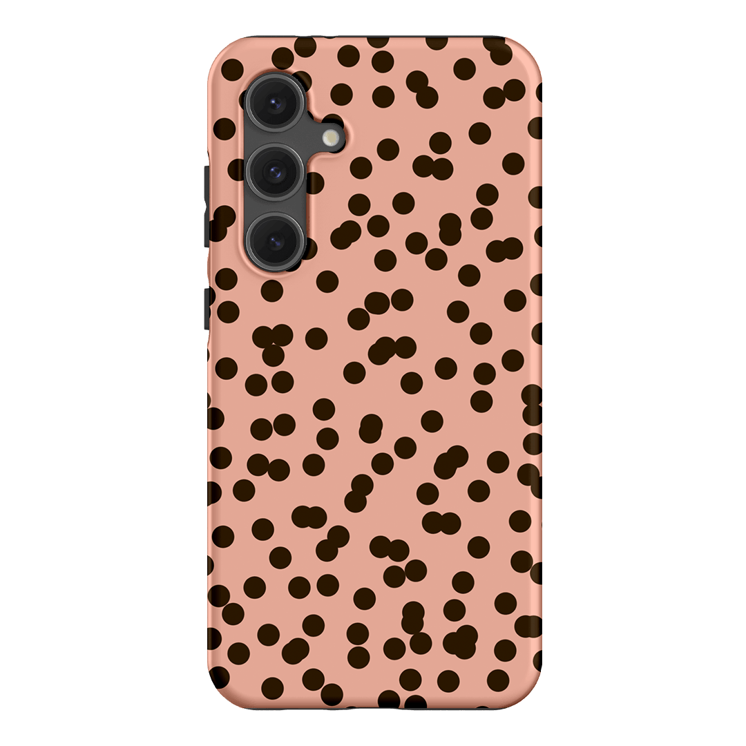 Mini Confetti Pink Chocolate Printed Phone Cases Samsung Galaxy S24 FE / Armoured by Veronica Tucker - The Dairy