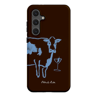 Mootini Espresso Printed Phone Cases Samsung Galaxy S24 FE / Armoured by Phthalo Ruth - The Dairy