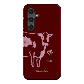 Mootini Berry Printed Phone Cases Samsung Galaxy S24 FE / Armoured by Phthalo Ruth - The Dairy