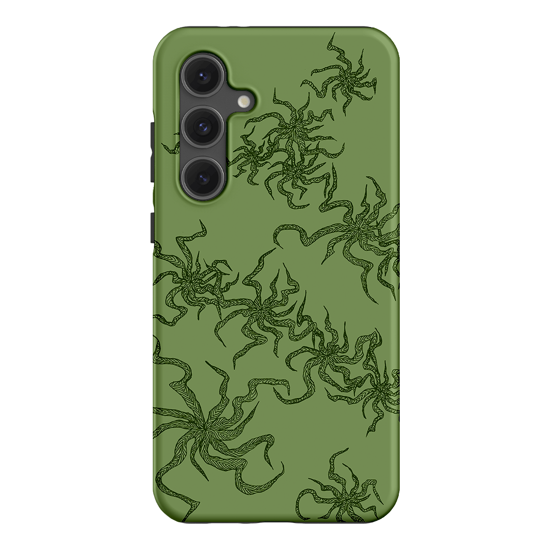 Night Moss Printed Phone Cases Samsung Galaxy S24 FE / Armoured by Stormi Bree - The Dairy