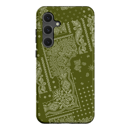 Paisley Fern Printed Phone Cases Samsung Galaxy S24 FE / Armoured by The Dairy - The Dairy