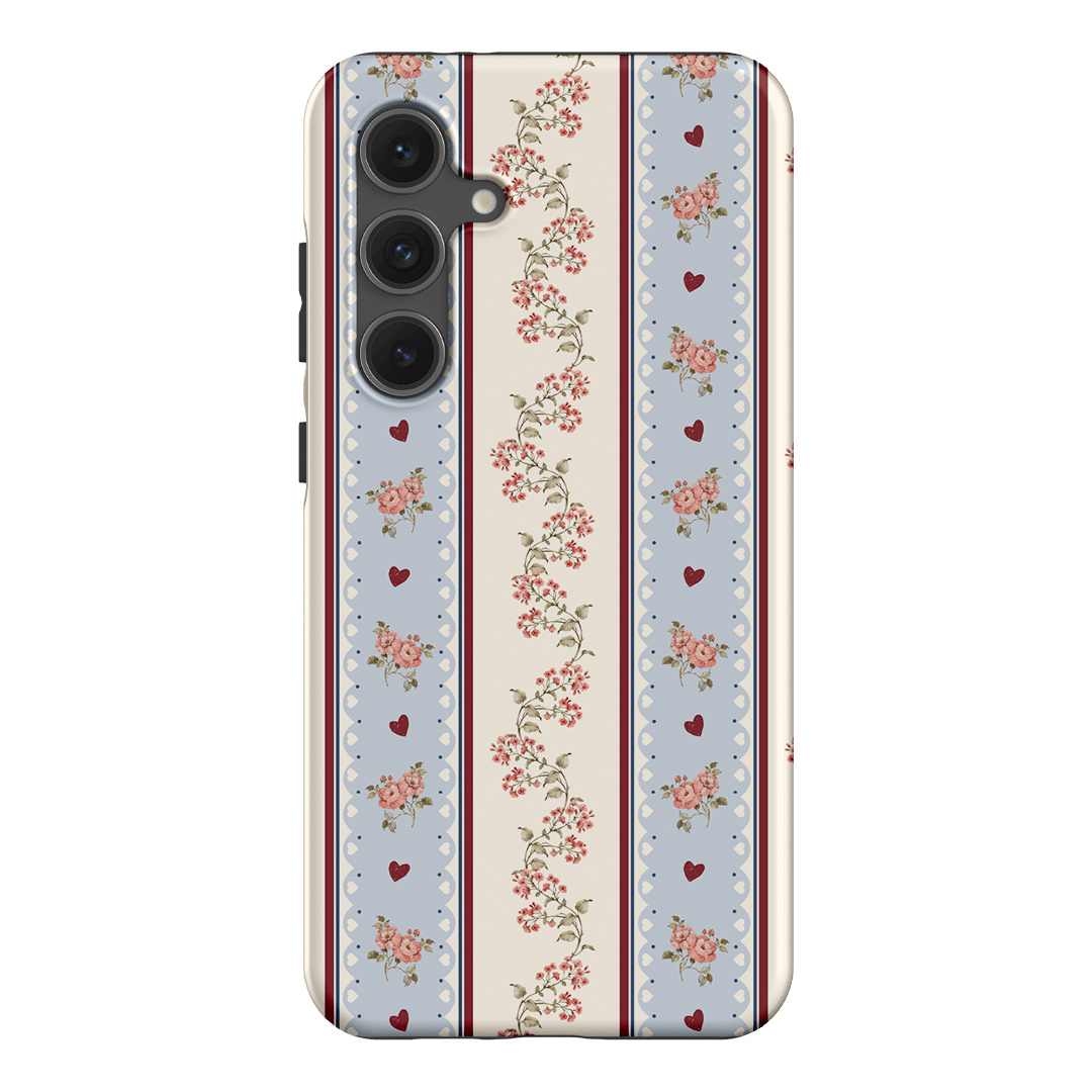 Pastel Stripe Printed Phone Cases Samsung Galaxy S24 FE / Armoured by Kasiags Art - The Dairy
