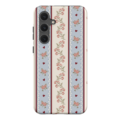 Pastel Stripe Printed Phone Cases Samsung Galaxy S24 FE / Armoured by Kasiags Art - The Dairy