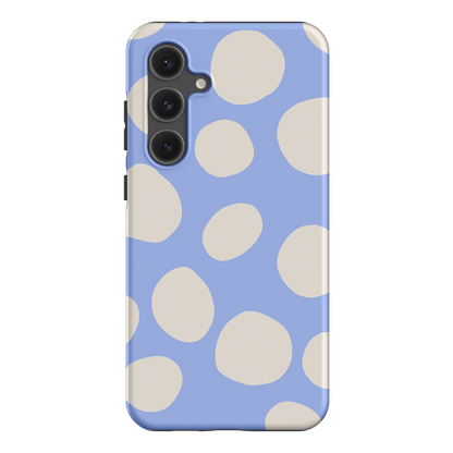 Pebbles Periwinkle Salt Printed Phone Cases Samsung Galaxy S24 FE / Armoured by Veronica Tucker - The Dairy