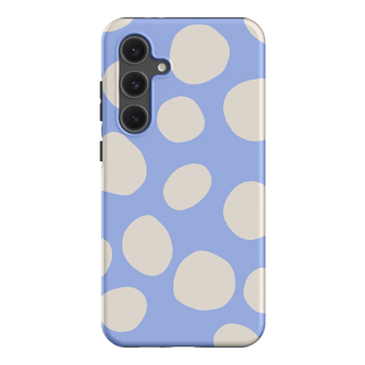 Pebbles Periwinkle Salt Printed Phone Cases Samsung Galaxy S24 FE / Armoured by Veronica Tucker - The Dairy