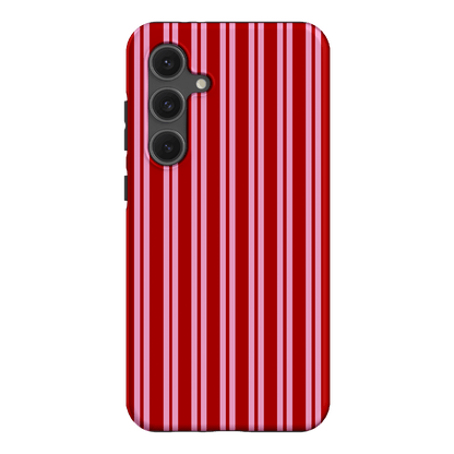Punch Stripes Printed Phone Cases Samsung Galaxy S24 FE / Armoured by The Dairy - The Dairy