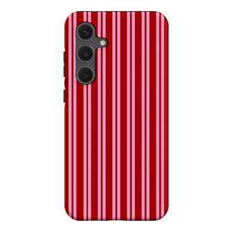 Punch Stripes Printed Phone Cases Samsung Galaxy S24 FE / Armoured by The Dairy - The Dairy