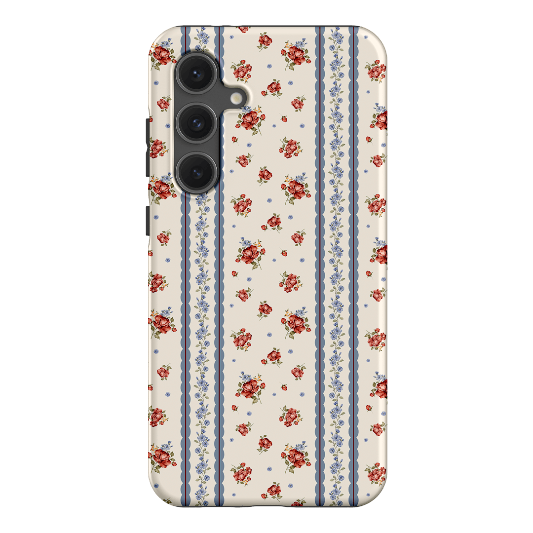 Rose Stripe Printed Phone Cases Samsung Galaxy S24 FE / Armoured by Kasiags Art - The Dairy