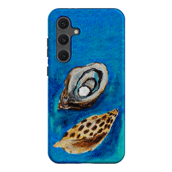 Sea Shells Printed Phone Cases Samsung Galaxy S24 FE / Armoured by Lisa Hu - The Dairy