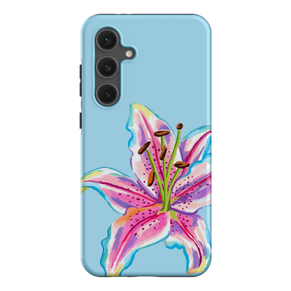 Sky Lily Printed Phone Cases Samsung Galaxy S24 FE / Armoured by Femke Studio - The Dairy