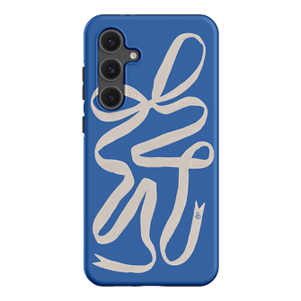 Something Blue Ribbon Printed Phone Cases Samsung Galaxy S24 FE / Armoured by Jasmine Dowling - The Dairy