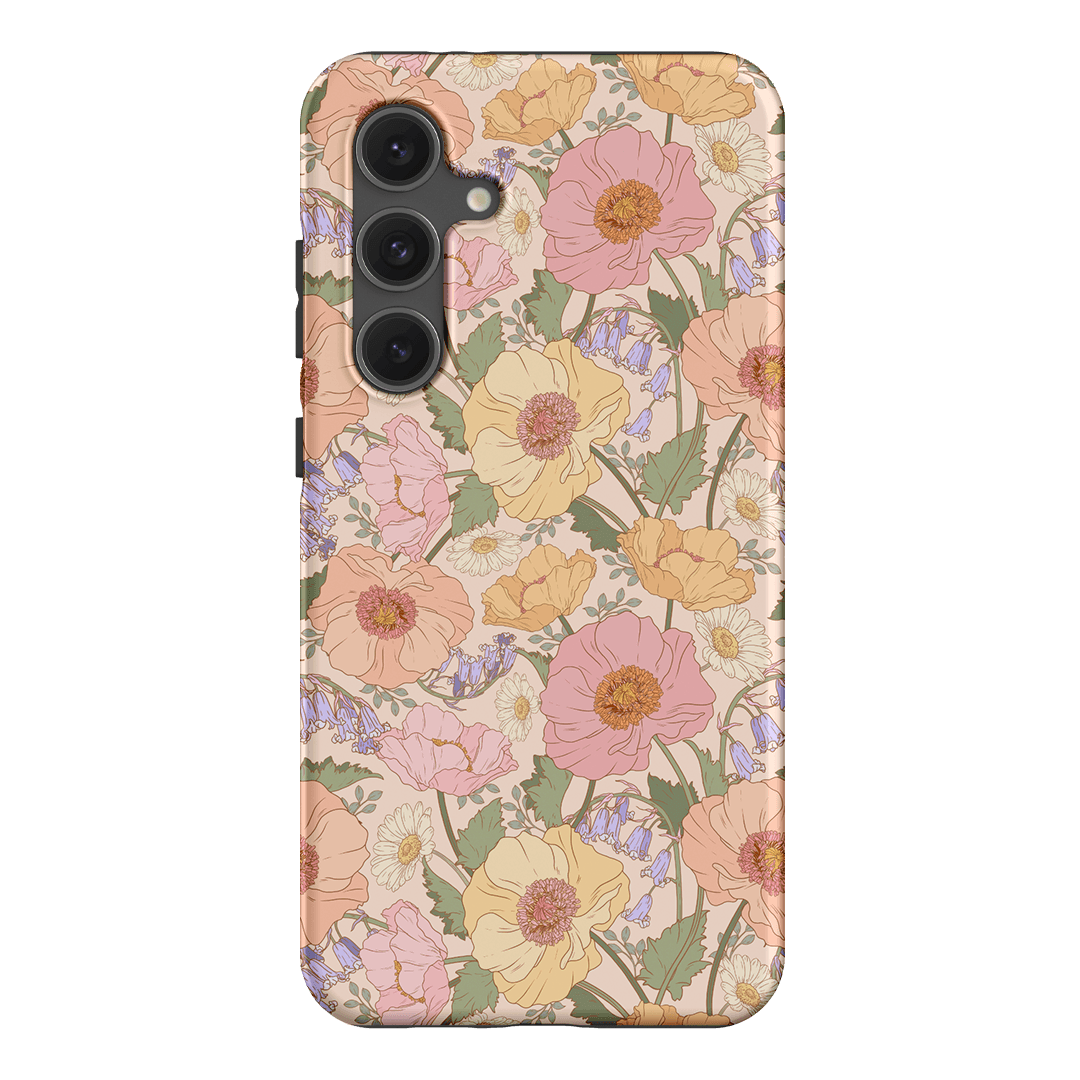 Spring Poppy Printed Phone Cases Samsung Galaxy S24 FE / Armoured by Kasiags Art - The Dairy