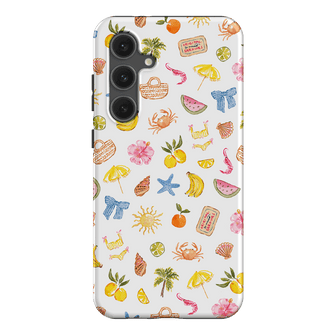 Summer Icons Printed Phone Cases Samsung Galaxy S24 FE / Armoured by Cass Deller - The Dairy