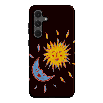 Sun & Moon Plum Printed Phone Cases Samsung Galaxy S24 FE / Armoured by BG. Studio - The Dairy