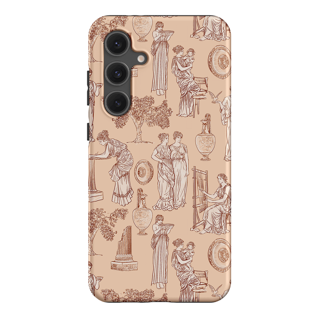 Symposium Rosewater Printed Phone Cases Samsung Galaxy S24 FE / Armoured by Veronica Tucker - The Dairy