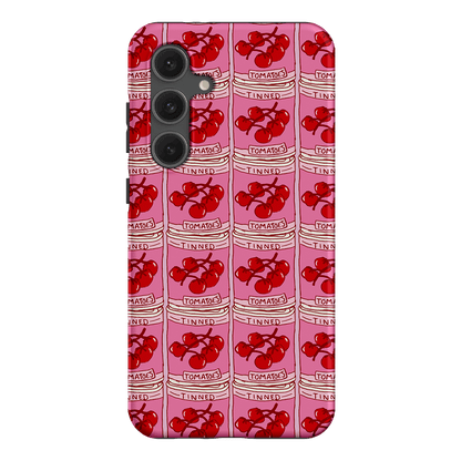 Tinned Tomatoes Printed Phone Cases Samsung Galaxy S24 FE / Armoured by The Dairy - The Dairy