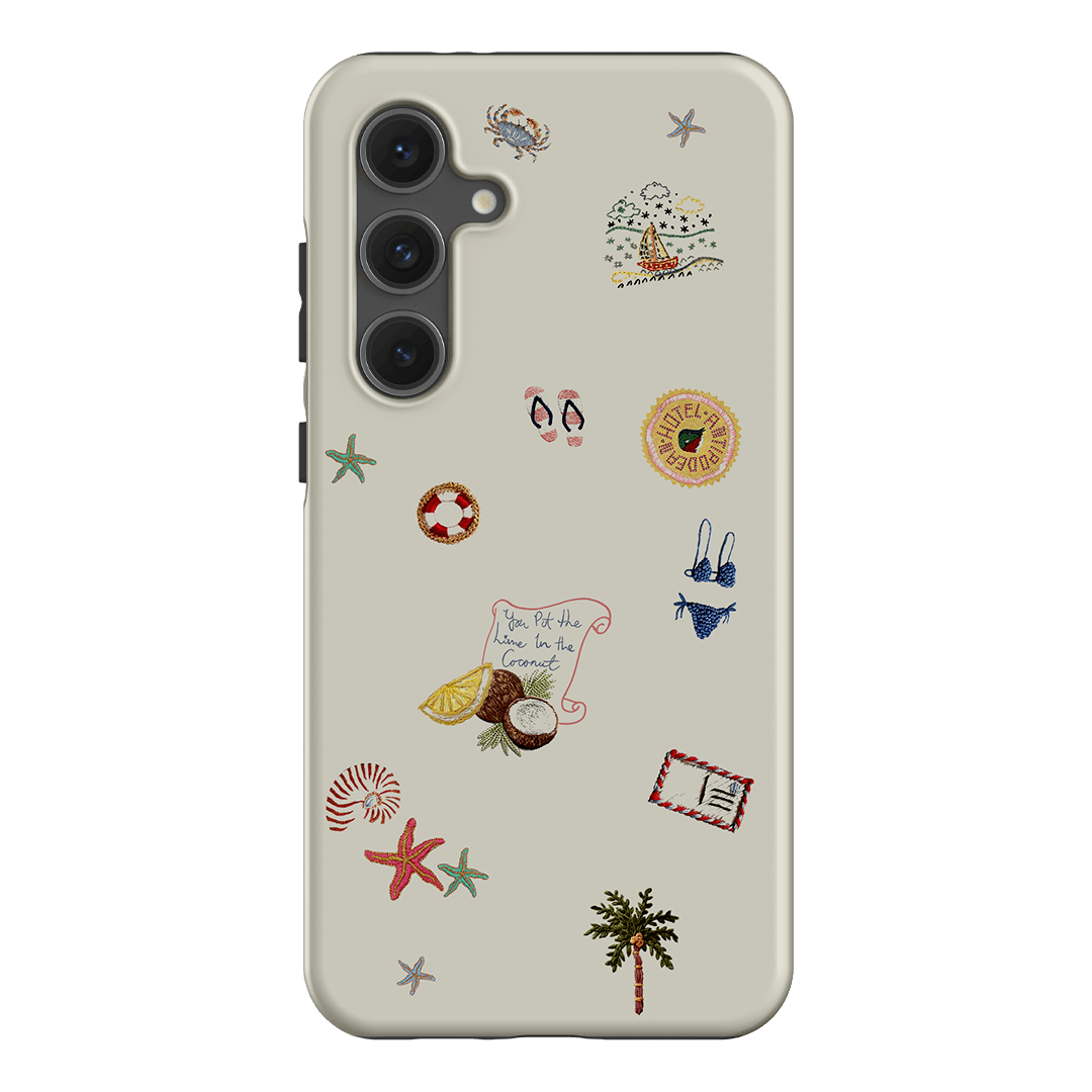 Vacay All Day Cream Printed Phone Cases by Antipodean - The Dairy