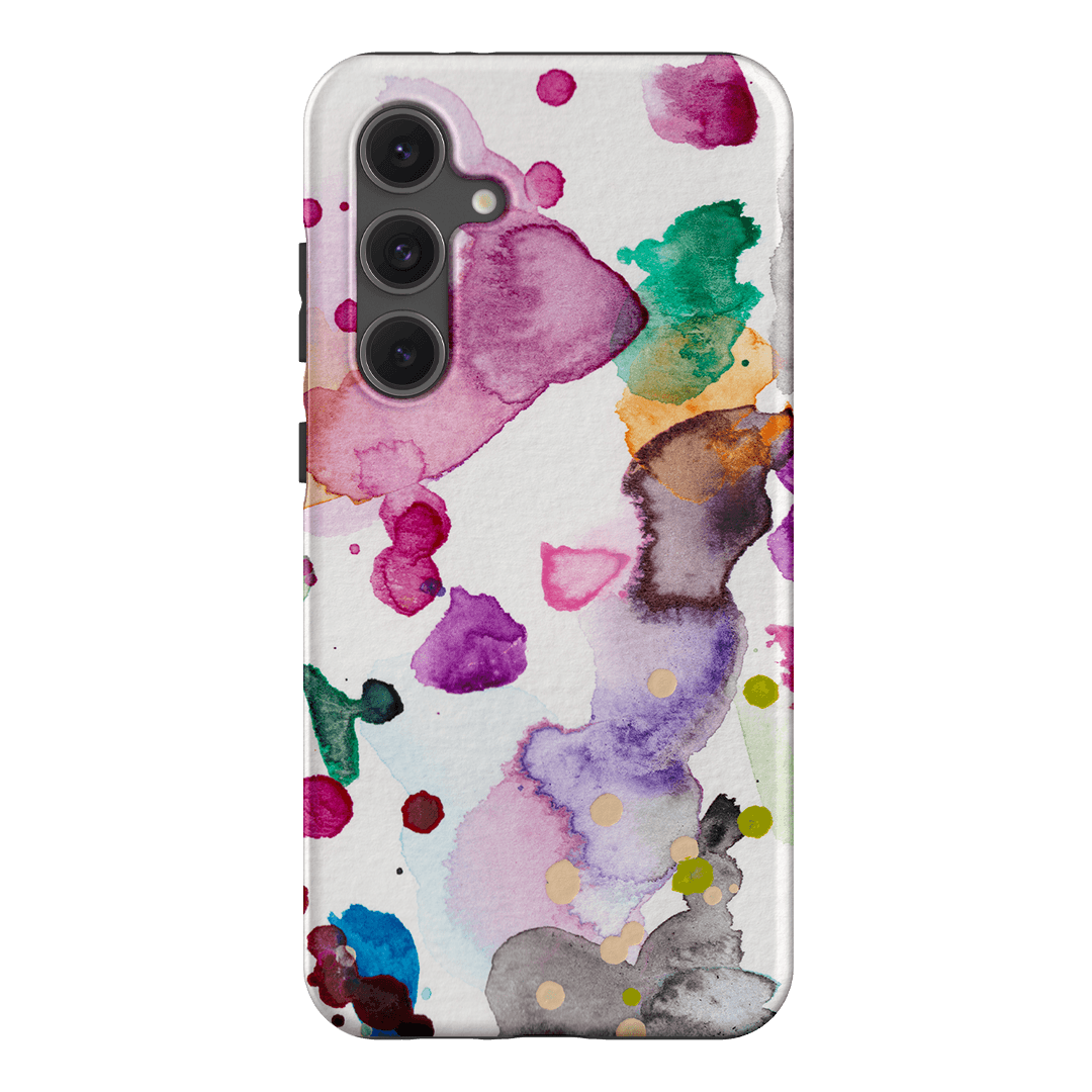Watercolour Palette Printed Phone Cases Samsung Galaxy S24 FE / Armoured by The Dairy - The Dairy