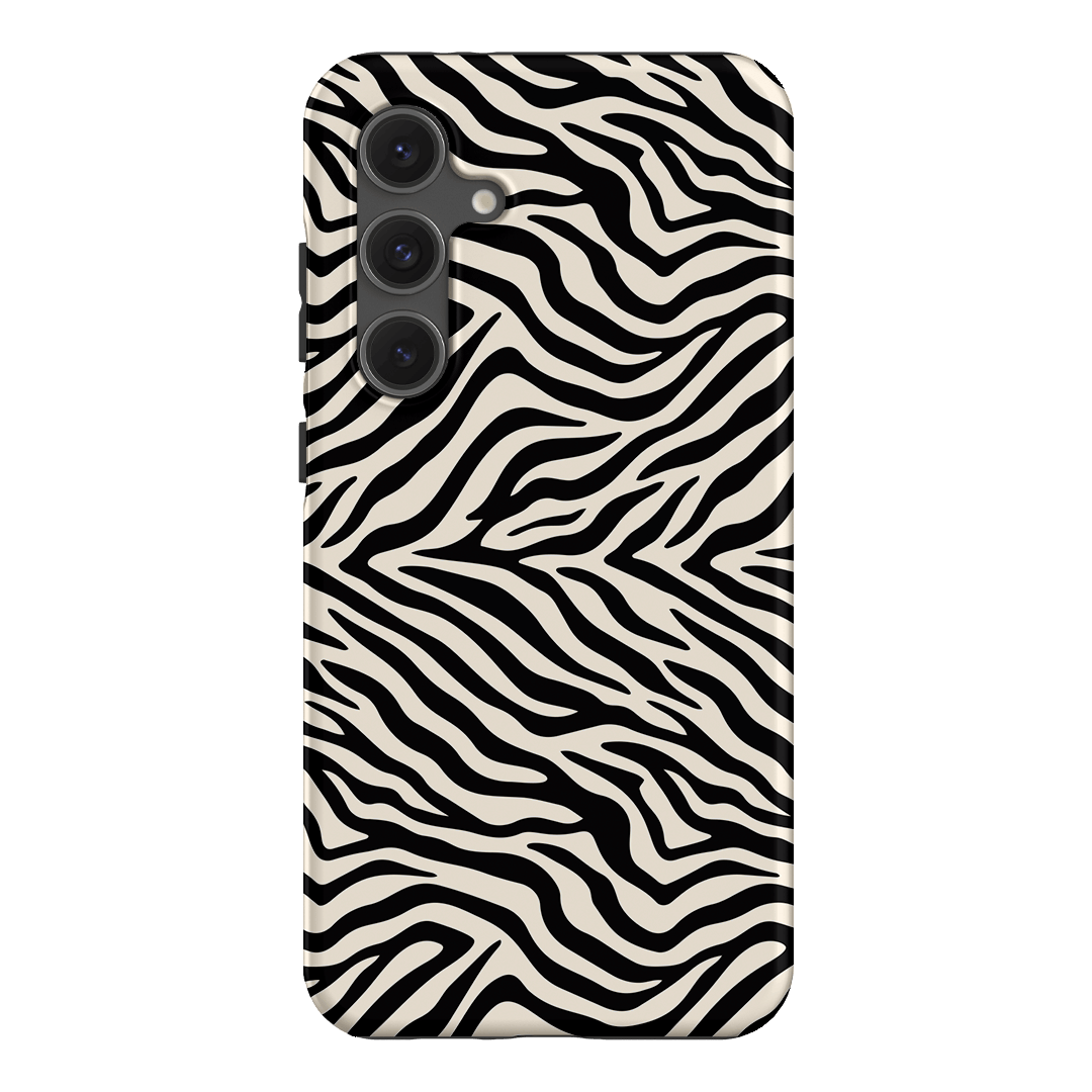 Zebra Ink Printed Phone Cases Samsung Galaxy S24 FE / Armoured by The Dairy - The Dairy