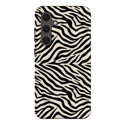 Zebra Ink Printed Phone Cases Samsung Galaxy S24 FE / Armoured by The Dairy - The Dairy