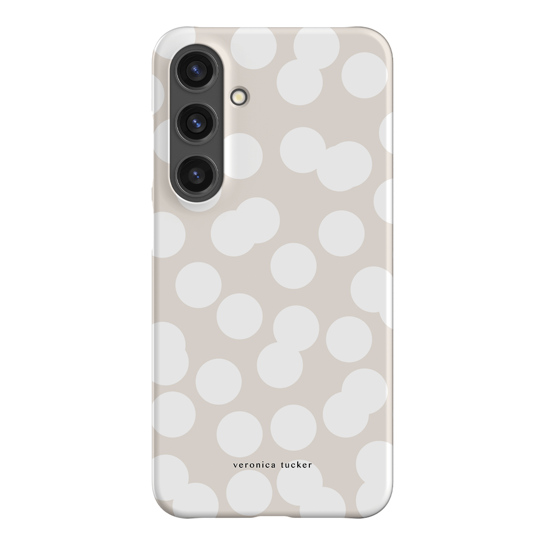 Confetti White Printed Phone Cases Samsung Galaxy S24 Plus / Snap by Veronica Tucker - The Dairy