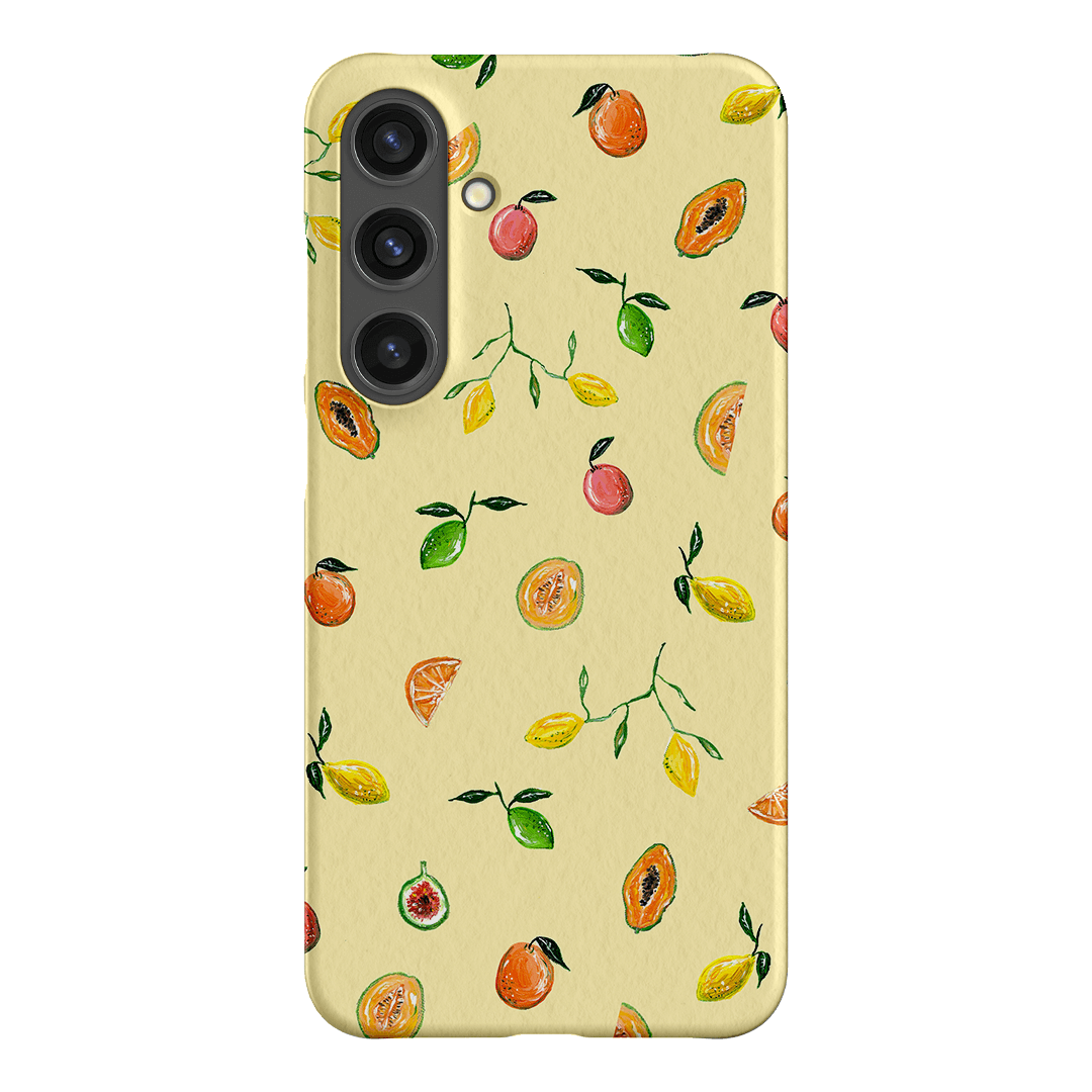 Golden Fruit Printed Phone Cases Samsung Galaxy S24 Plus / Snap by BG. Studio - The Dairy