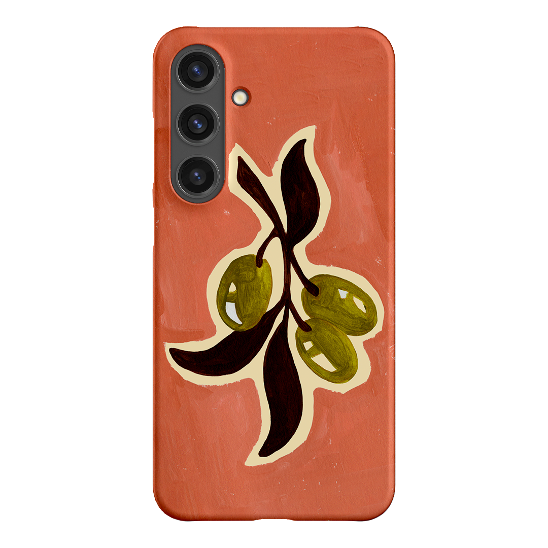 Olives Printed Phone Cases Samsung Galaxy S24 Plus / Snap by Studio Bon - The Dairy