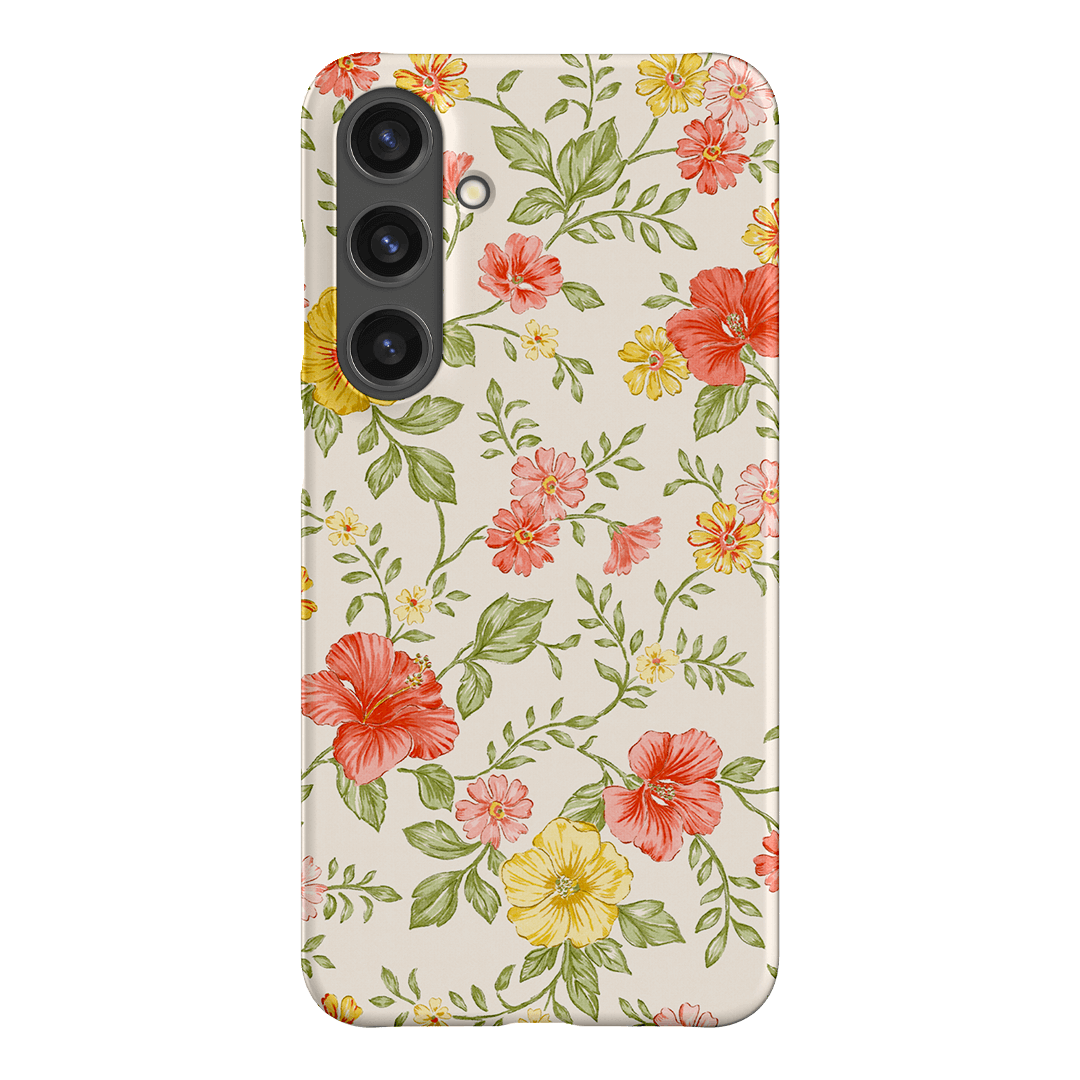Hibiscus Printed Phone Cases Samsung Galaxy S24 Plus / Snap by Oak Meadow - The Dairy