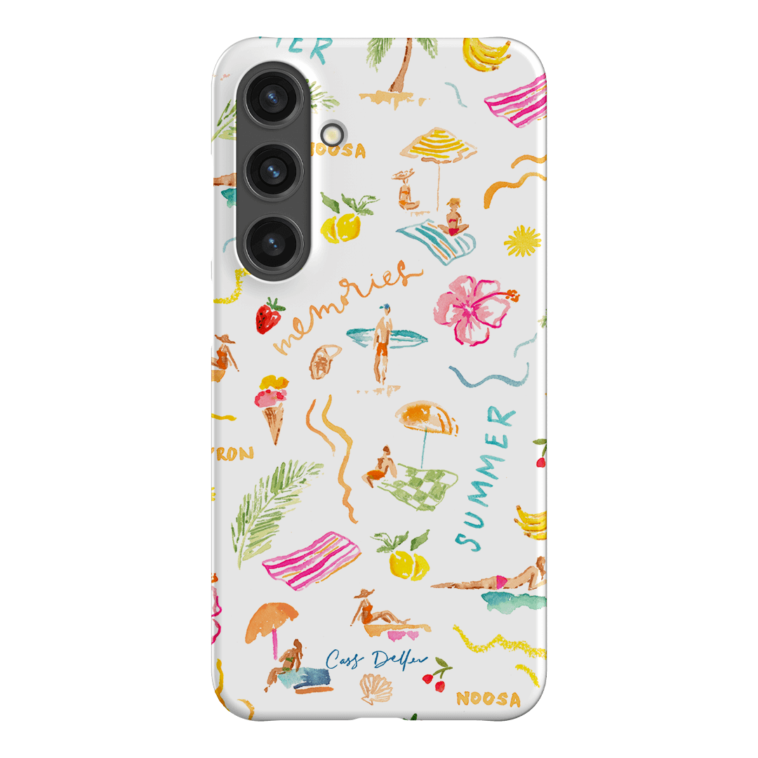 Summer Memories Printed Phone Cases Samsung Galaxy S24 Plus / Snap by Cass Deller - The Dairy