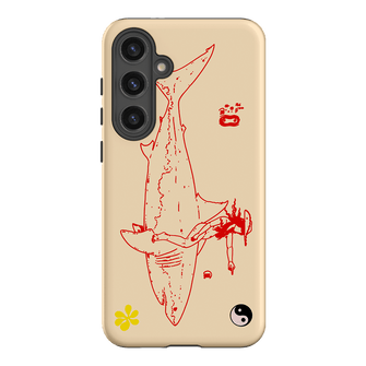 1800-Busy-Rn in Cream Printed Phone Cases Samsung Galaxy S24 Plus / Armoured by Easty Beasty - The Dairy