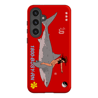 1800-Busy Rn in Red Printed Phone Cases Samsung Galaxy S24 Plus / Armoured by Easty Beasty - The Dairy