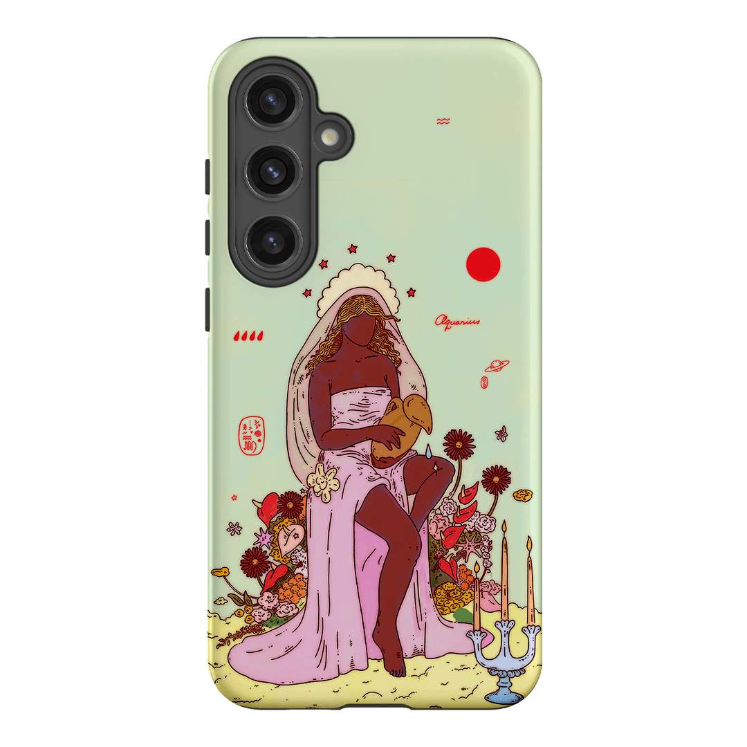 Aquarius Season Printed Phone Cases Samsung Galaxy S24 Plus / Armoured by Easty Beasty - The Dairy