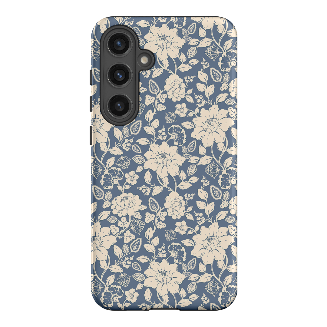 Blue Garden Printed Phone Cases Samsung Galaxy S24 Plus / Armoured by Kasiags Art - The Dairy