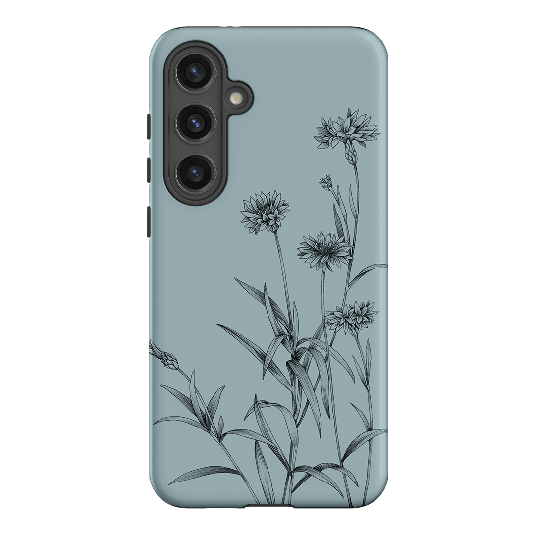 Cornflowers Study Printed Phone Cases Samsung Galaxy S24 Plus / Armoured by Typoflora - The Dairy