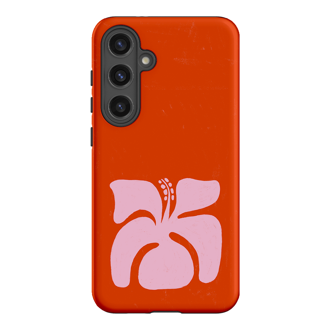 Hibiscus Crush Printed Phone Cases Samsung Galaxy S24 Plus / Armoured by Marie Faurrite - The Dairy
