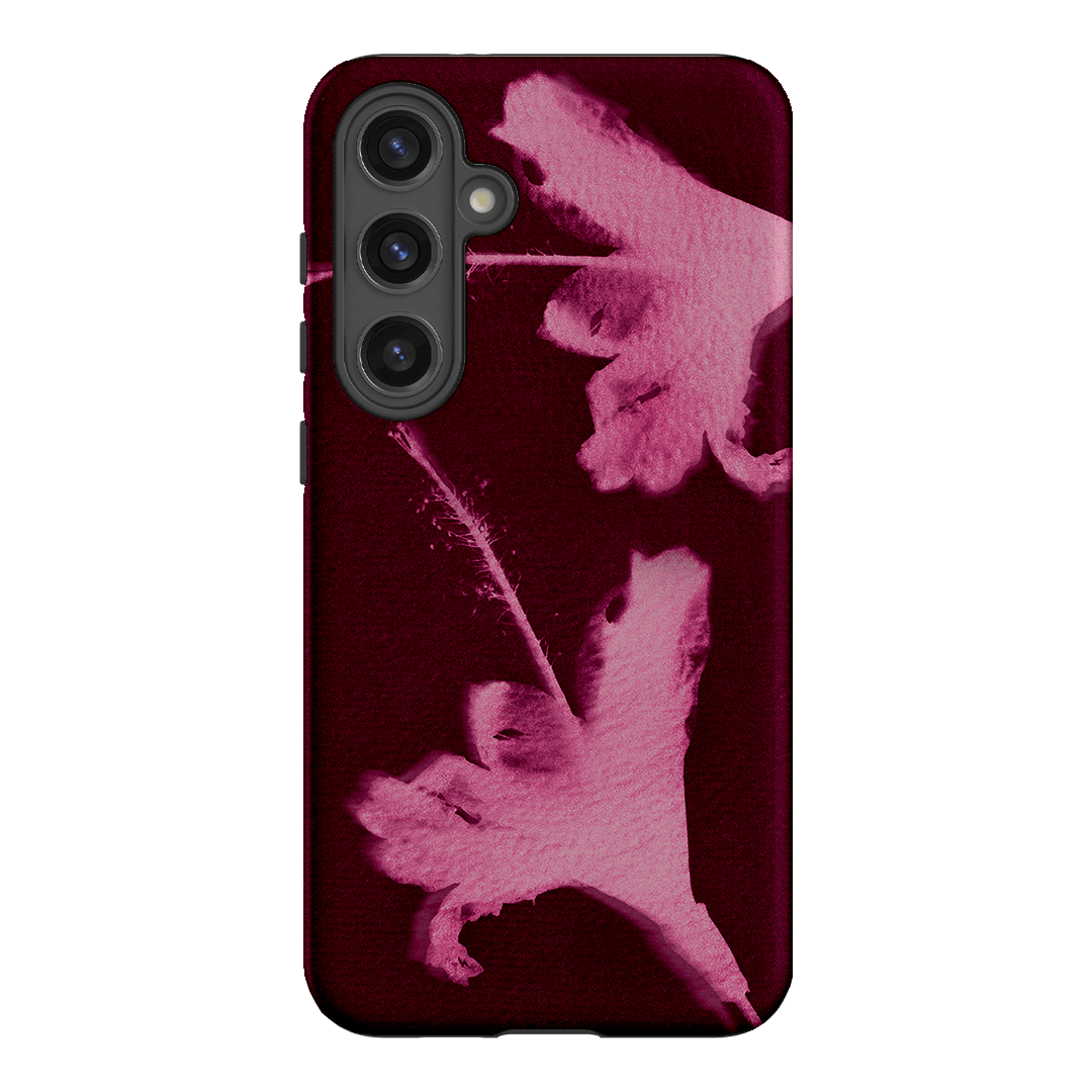 Hibiscus Glow Printed Phone Cases Samsung Galaxy S24 Plus / Armoured by Sally Hungerford - The Dairy