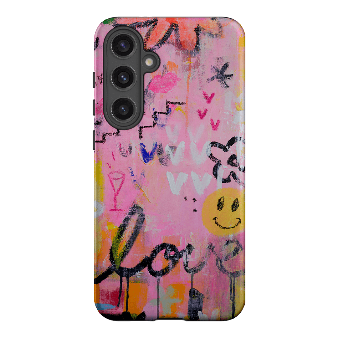Love Smiles Printed Phone Cases Samsung Galaxy S24 Plus / Armoured by Jackie Green - The Dairy