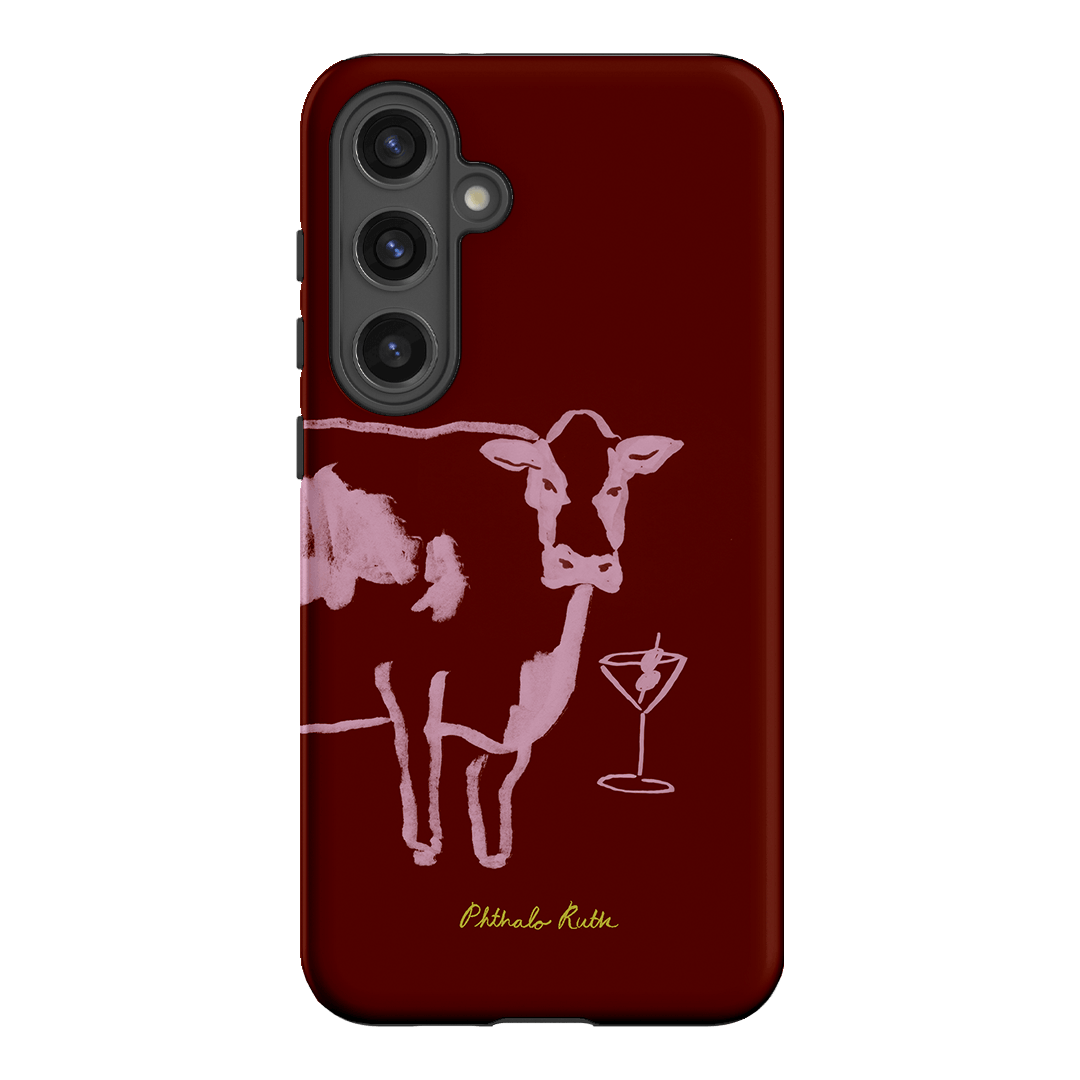 Mootini Berry Printed Phone Cases Samsung Galaxy S24 Plus / Armoured by Phthalo Ruth - The Dairy