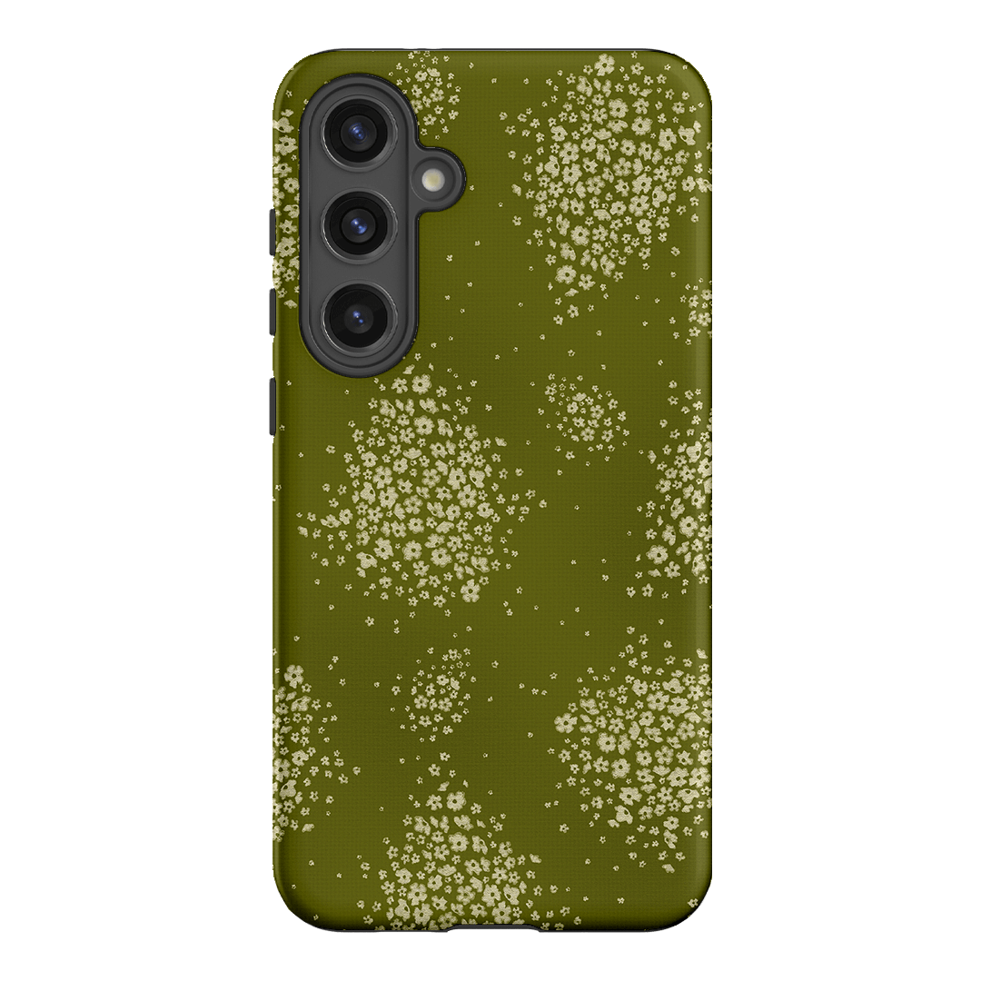 Olive Bloom Printed Phone Cases Samsung Galaxy S24 Plus / Armoured by Veronica Tucker - The Dairy