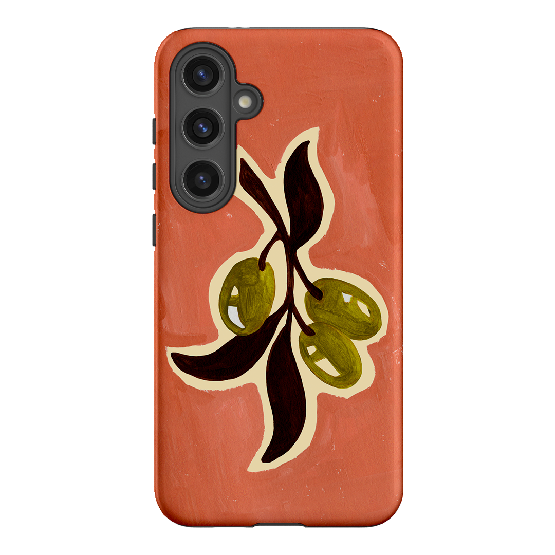 Olives Printed Phone Cases Samsung Galaxy S24 Plus / Armoured by Studio Bon - The Dairy