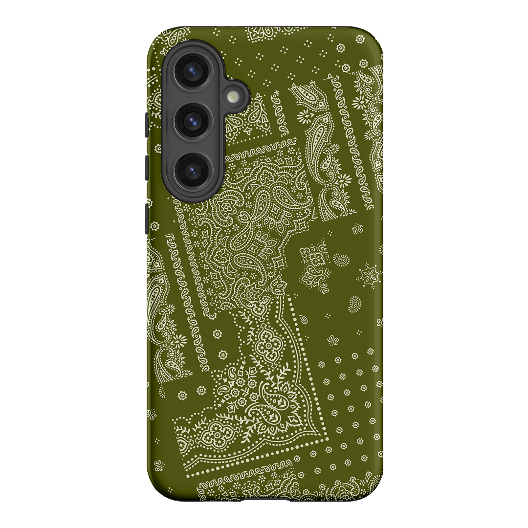 Paisley Fern Printed Phone Cases Samsung Galaxy S24 Plus / Armoured by The Dairy - The Dairy