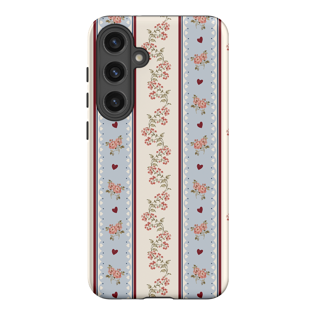 Pastel Stripe Printed Phone Cases Samsung Galaxy S24 Plus / Armoured by Kasiags Art - The Dairy