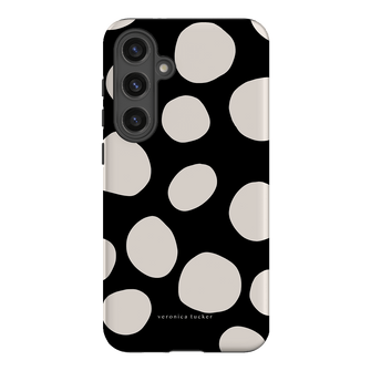 Pebbles Noir Printed Phone Cases Samsung Galaxy S24 Plus / Armoured by Veronica Tucker - The Dairy