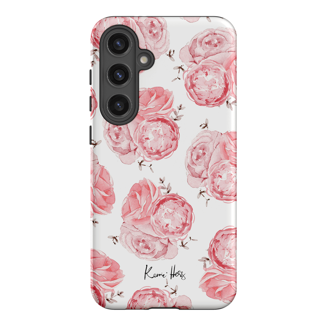 Peony Rose Printed Phone Cases Samsung Galaxy S24 Plus / Armoured by Kerrie Hess - The Dairy