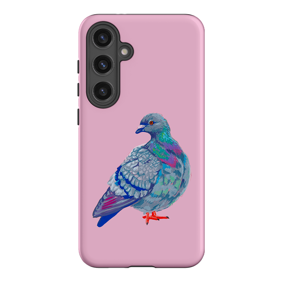 Pigeon Printed Phone Cases Samsung Galaxy S24 Plus / Armoured by Femke Studio - The Dairy