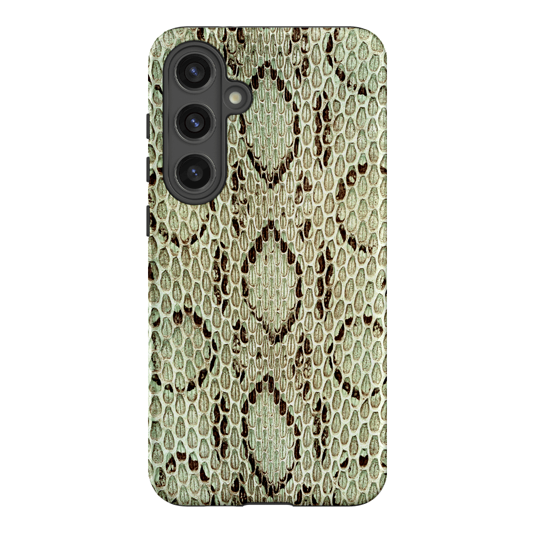 Pistachio Python Printed Phone Cases Samsung Galaxy S24 Plus / Armoured by The Dairy - The Dairy