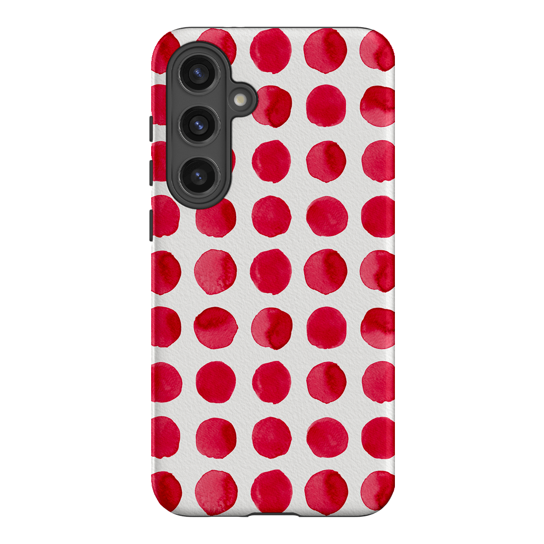 Spots in Red Printed Phone Cases by The Dairy - The Dairy